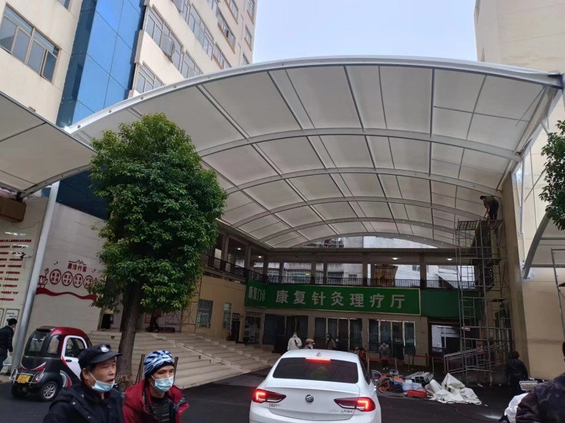 如皋膜结构车棚公司推荐：北雨膜结构与同行对比